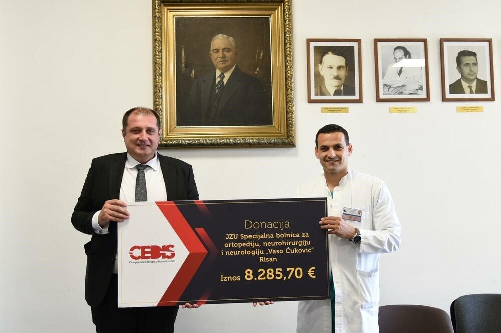 Donacija CEDIS-a Specijalnoj bolnici "Vaso Ćuković"